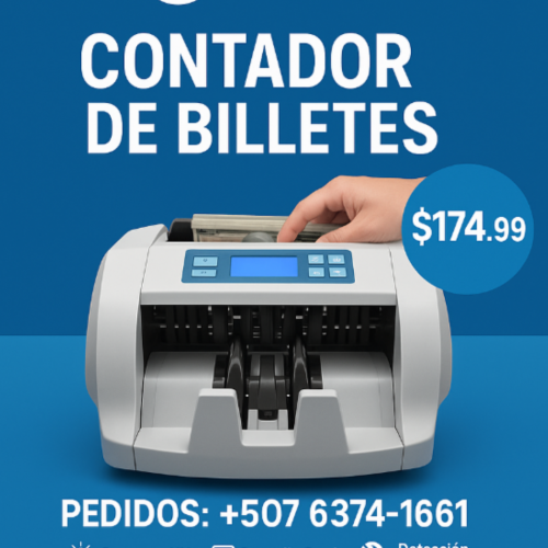 Contador de Billetes de Mostrador 3NSTAR BC1005 – 2UV, Detección MG, Polímero y Papel