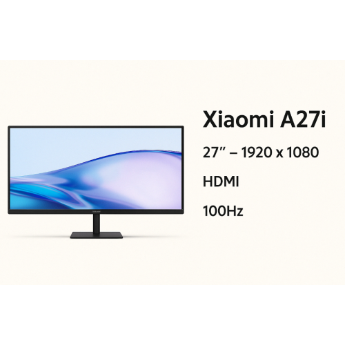 Xiaomi A27i | Monitor 27" | FHD 1080p | 100Hz | HDMI | Negro