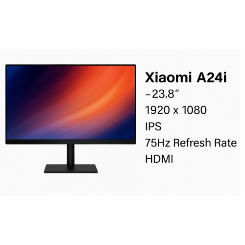 Xiaomi A24i | Monitor 23.8" | FHD 1080p | 75Hz | HDMI | IPS