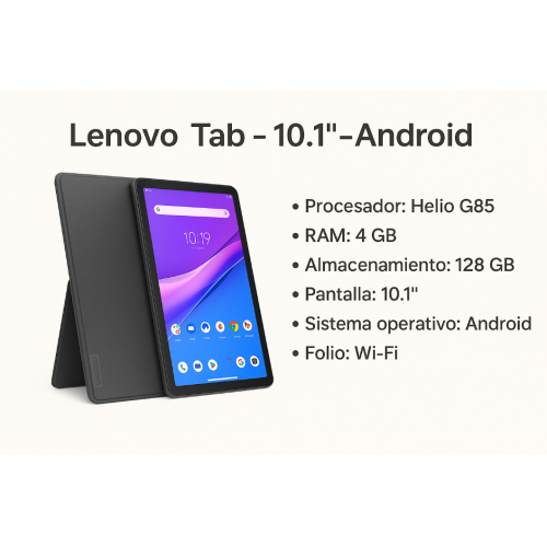Lenovo Tab - 10.1" - Android | Helio G85 | 4GB RAM | 128GB | Wi-Fi | ZAEH0130PA