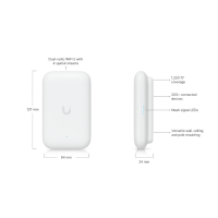 Ubiquiti UniFi FlexHD – Punto de Acceso WiFi 5 para Interiores y Exteriores