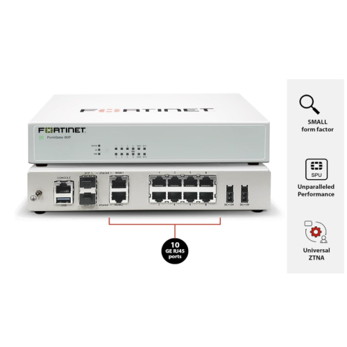 Fortinet FortiGate 80F – Seguridad Total con FortiGuard UTP 24x7
